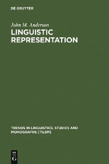 Buy Linguistic Representation (English, John M. Anderson) — BookShops.in