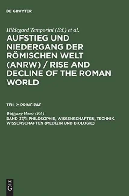 Buy Philosophie, Wissenschaften, Technik. Wissenschaften (Medizin Und Biologie) (English, Wolfgang Haase) โ BookShops.in