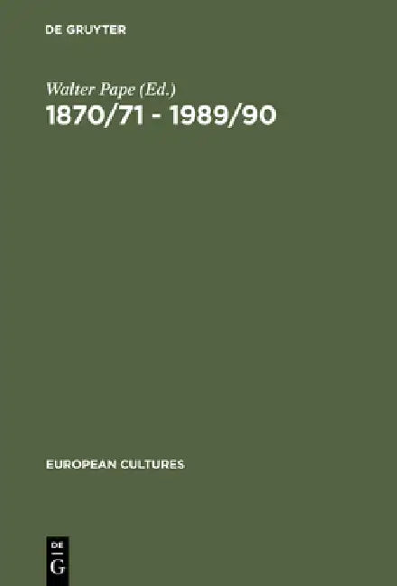 Buy 1870/71 - 1989/90 (English, Walter Pape) — BookShops.in