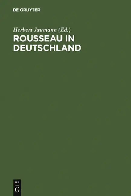 Buy Rousseau in Deutschland (English, Herbert Jaumann) — BookShops.in
