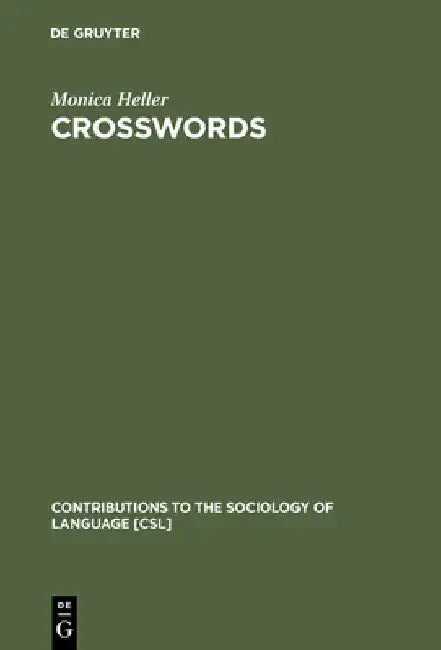 Buy Crosswords (English, Monica Heller) — BookShops.in