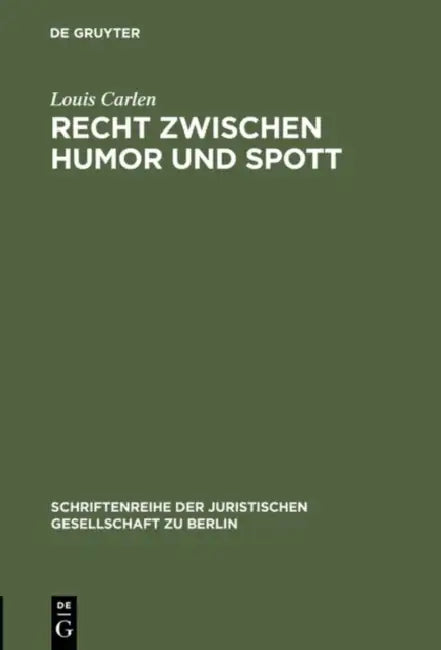 Buy Recht zwischen Humor und Spott (English, Louis Carlen) โ BookShops.in