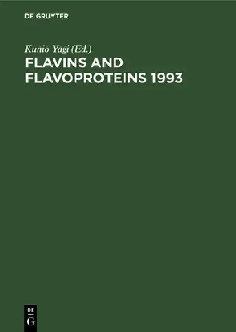 Buy Flavins and Flavoproteins 1993 (English, Kunio Yagi) — BookShops.in