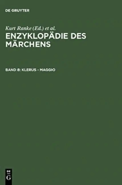 Buy Klerus - Maggio (English, Akademie Der Wissenschaften Zu Gottingen | Kurt Ranke | Rolf Wilhelm Brednich) — BookShops.in