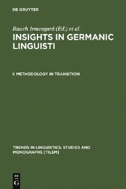 Buy Methodology in Transition (English, Irmengard Rauch | Gerald F. Carr) — BookShops.in