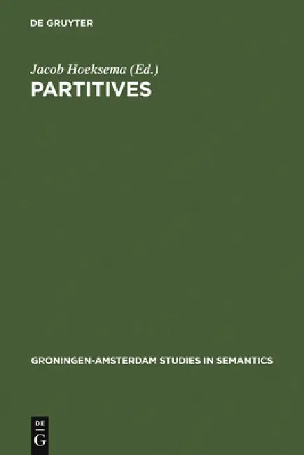 Buy Partitives (English, Jacob Hoeksema) — BookShops.in