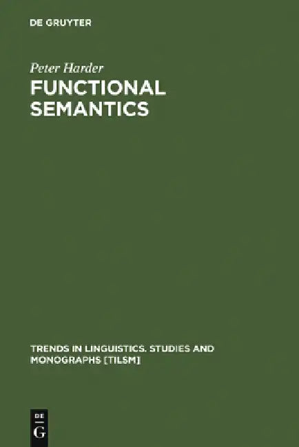 Buy Functional Semantics (English, Peter Harder) — BookShops.in