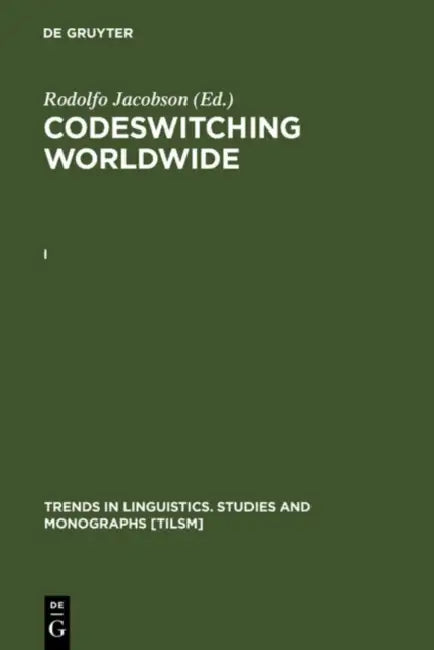 Buy Codeswitching Worldwide. [I] (English, Rodolfo Jacobson) — BookShops.in