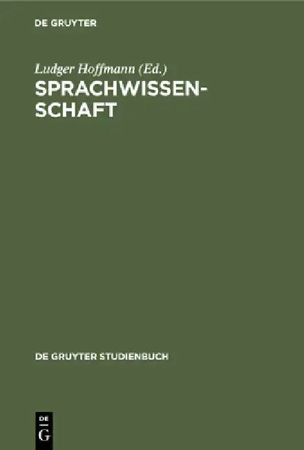 Buy Sprachwissenschaft (English, Ludger Hoffmann) — BookShops.in