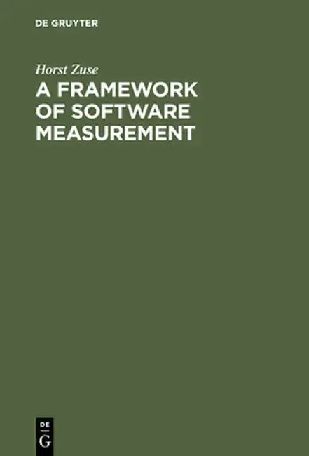 Buy A Framework of Software Measurement (English, Horst Zuse) — BookShops.in