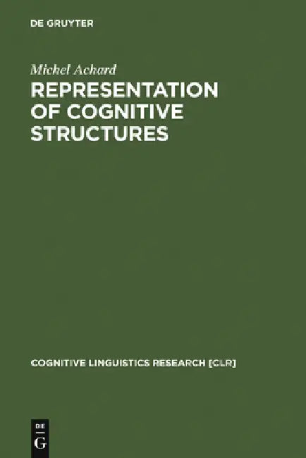 Buy Representation of Cognitive Structures (English, Michel Achard) — BookShops.in