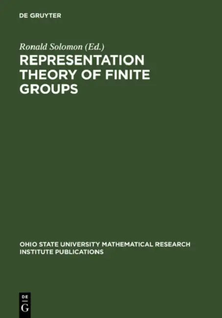 Buy Representation Theory of Finite Groups (English, Ronald Solomon) β BookShops.in