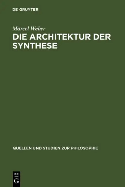 Buy Die Architektur Der Synthese (English, Marcel Weber) — BookShops.in