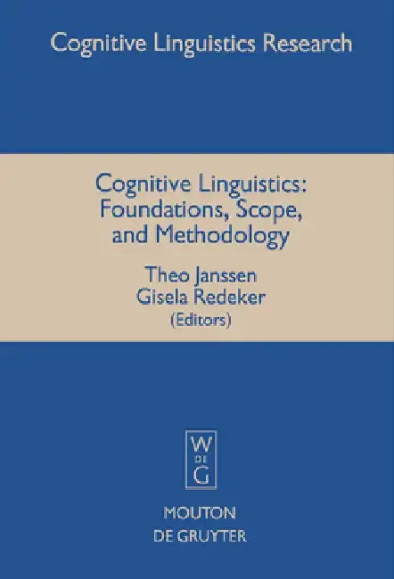 Buy Cognitive Linguistics (English, Theo Janssen) — BookShops.in