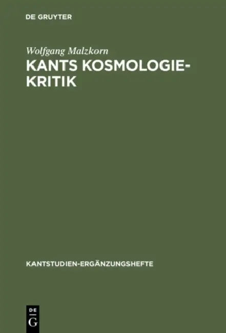 Buy Kants Kosmologie-Kritik (English, Wolfgang Malzkorn) — BookShops.in
