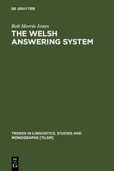 Buy The Welsh Answering System (English, Bob Morris Jones) — BookShops.in