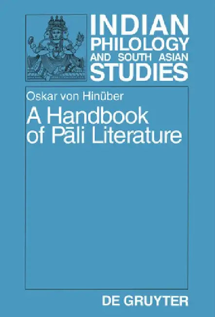 Buy A Handbook of Pali Literature (English, Von Oskar Hinber) — BookShops.in