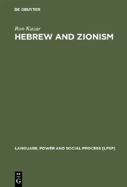 Buy Hebrew and Zionism (English, Ron Kuzar) β BookShops.in