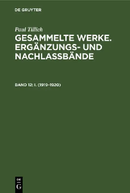 Buy I. (1919-1920) (English, Erdmann Sturm) — BookShops.in