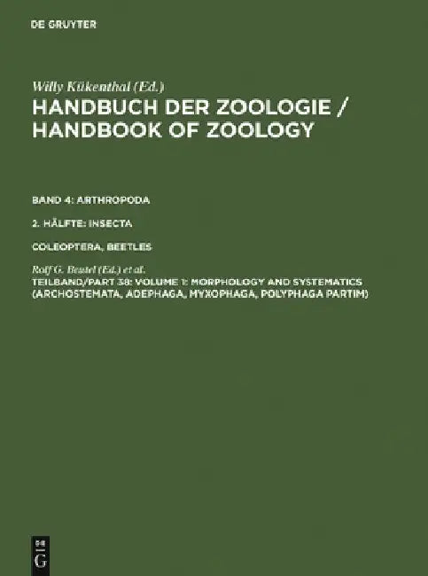 Buy Volume 1 (English, Rolf G. Beutel) — BookShops.in