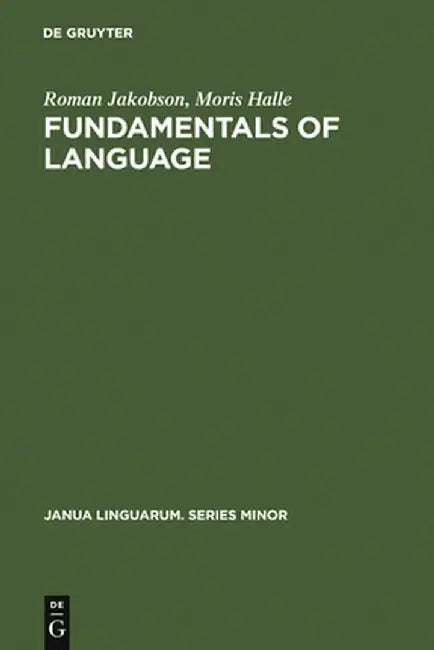 Buy Fundamentals of Language (English, Roman Jakobson) — BookShops.in