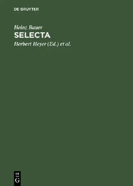 Buy Selecta (English, Heinz Bauer) — BookShops.in