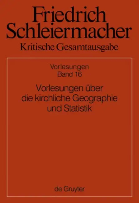 Buy Vorlesungen Uber Die Kirchliche Geographie Und Statistik (English, Simon Gerber) — BookShops.in