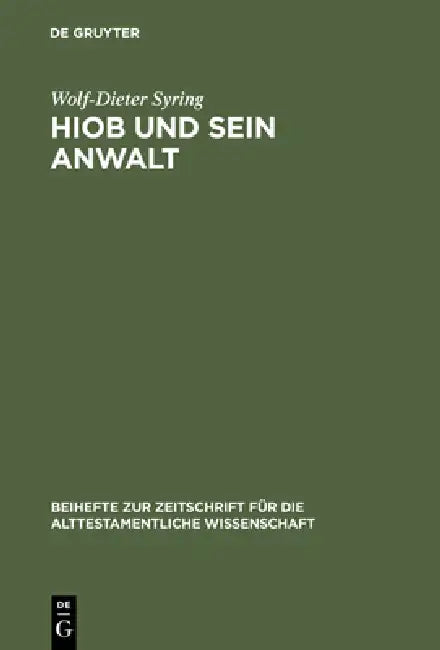 Buy Hiob und sein Anwalt (English, Wolf-Dieter Syring) — BookShops.in