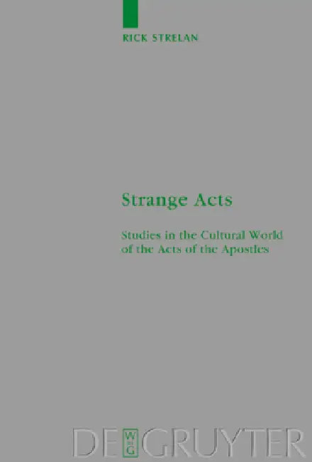 Buy Strange Acts (English, Rick Strelan) — BookShops.in