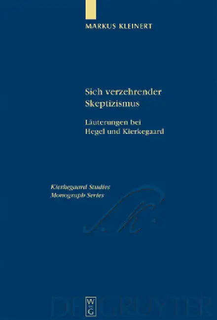 Buy Sich verzehrender Skeptizismus (English, Markus Kleinert) — BookShops.in