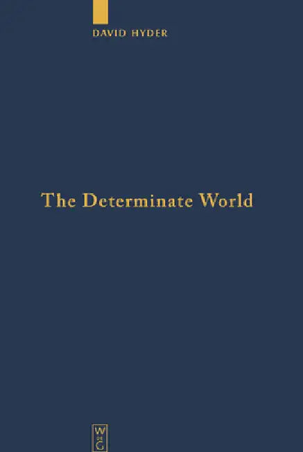 Buy The Determinate World (English, David Hyder) — BookShops.in