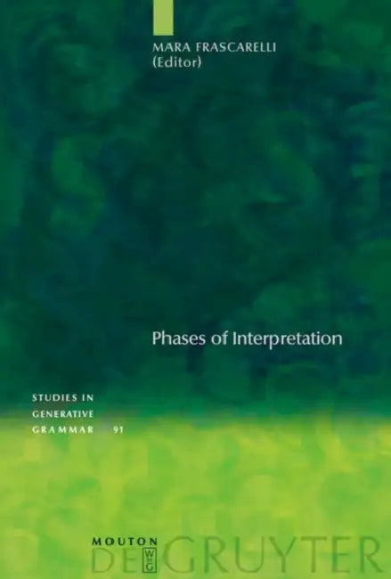 Buy Phases of Interpretation (English, Mara Frascarelli) — BookShops.in