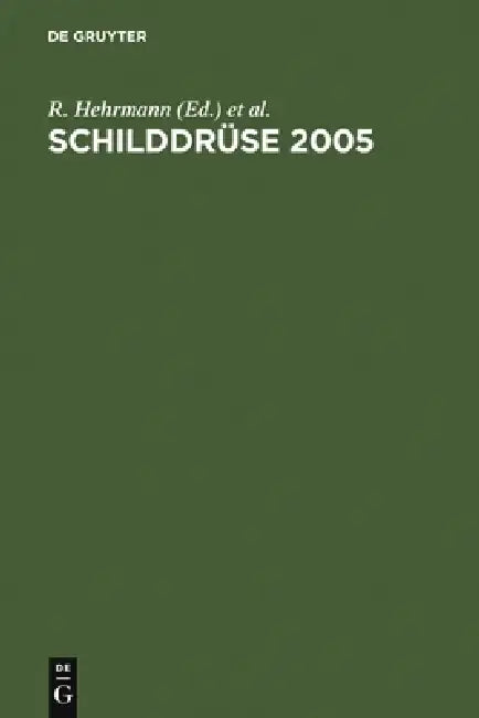 Buy Schilddruse 2005 (English, R. Hehrmann) — BookShops.in