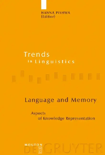 Buy Language and Memory (English, Hanna Pishwa) — BookShops.in