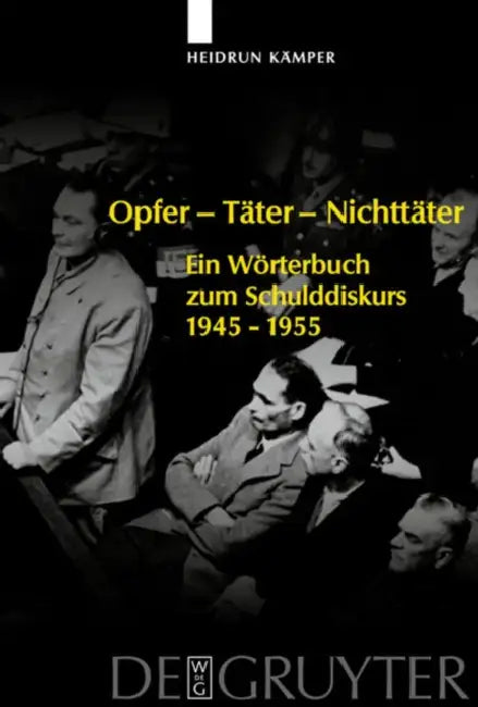 Buy Opfer - Tater - Nichttater (English, Heidrun Kamper) β BookShops.in