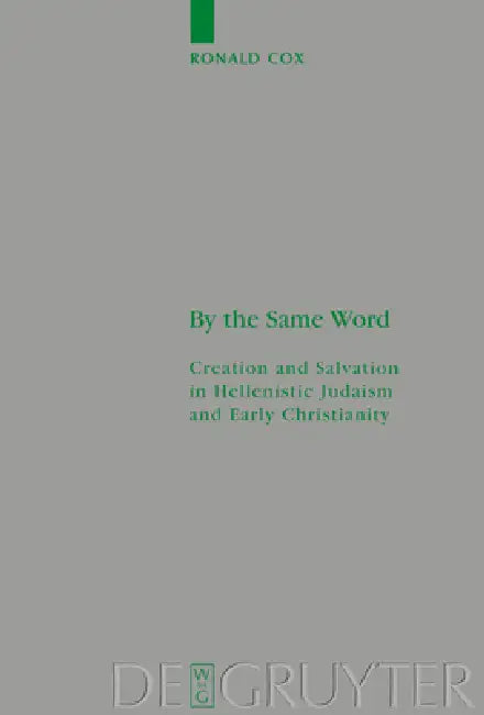 Buy By the Same Word (English, Ronald Cox) — BookShops.in