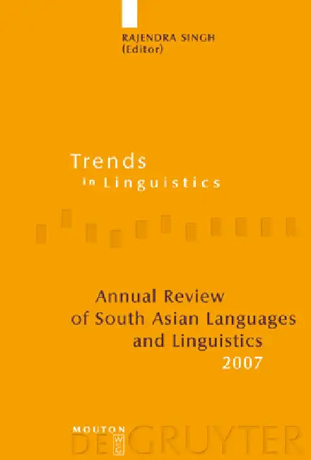 Buy Annual Review of South Asian Languages and Linguistics (English, Rajendra Singh) — BookShops.in