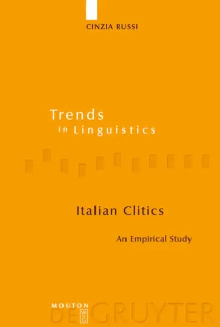 Buy Italian Clitics (English, Cinzia Russi) — BookShops.in