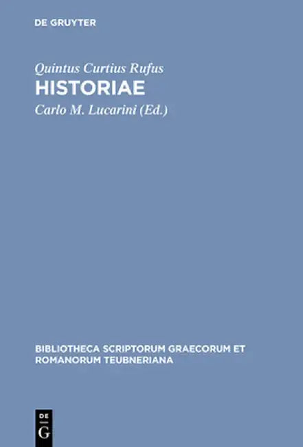 Buy Historiae (English, Quintus Curtius Rufus) โ BookShops.in