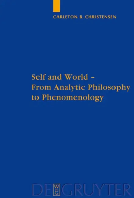 Buy Self and World (English, Bruin Carleton Christensen) — BookShops.in