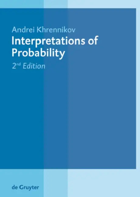 Buy Interpretations of Probability (English, Andrei Khrennikov) — BookShops.in