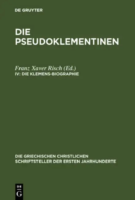 Buy Die Klemens-Biographie (English, Franz Xaver Risch) — BookShops.in