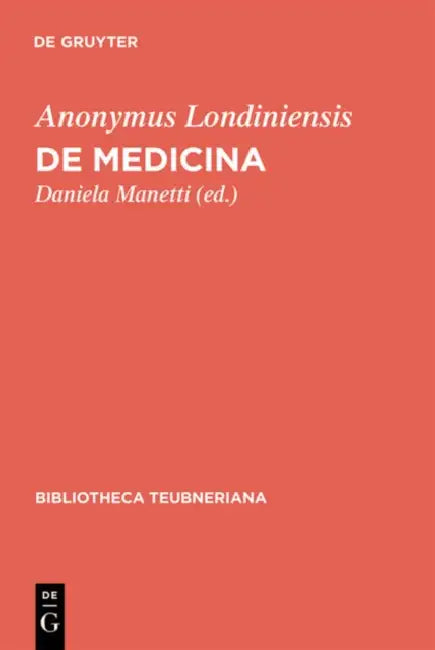 Buy De medicina (English, Daniela Manetti) — BookShops.in