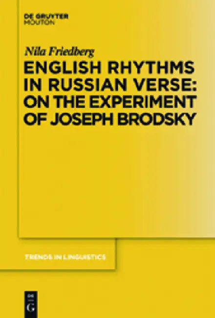 Buy English Rhythms in Russian Verse (English, Nila Friedberg) โ BookShops.in