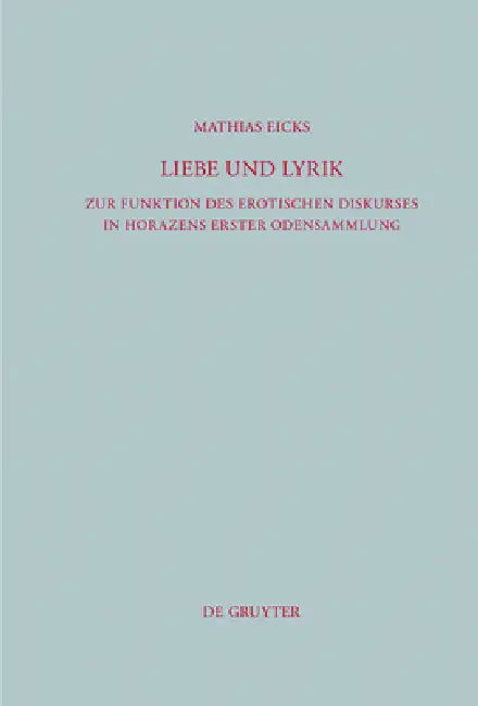 Buy Liebe und Lyrik (English, Mathias Eicks) — BookShops.in