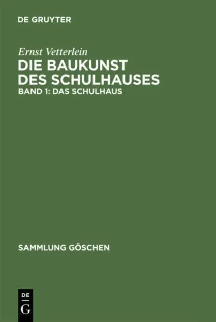 Buy Das Schulhaus (English, Ernst Vetterlein) — BookShops.in