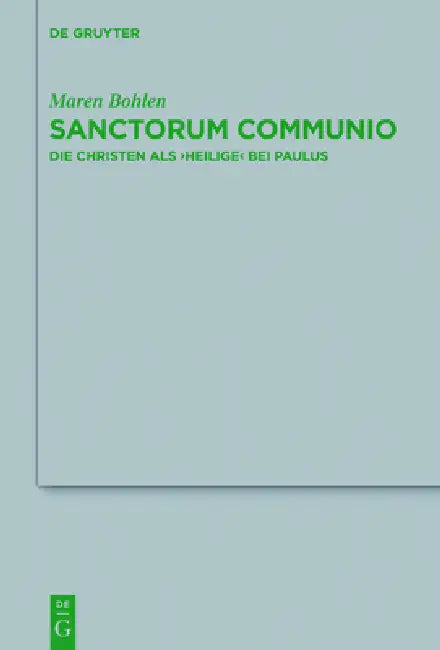 Buy Sanctorum Communio (English, Maren Bohlen) — BookShops.in