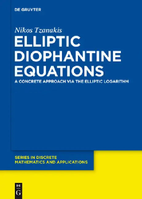 Buy Elliptic Diophantine Equations (English, Nikos Tzanakis) — BookShops.in