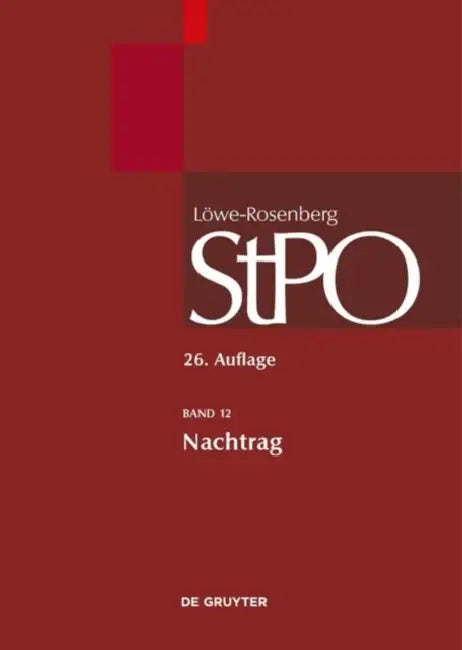 Buy Nachtrag (English, Volker Erb | Et Al) — BookShops.in