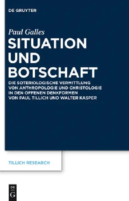 Buy Situation und Botschaft (English, Paul Galles) — BookShops.in